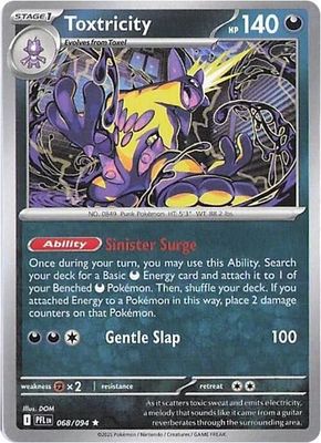 SH3 Toxtricity - ME02: Phantasmal Flames (PFL) Holo *Espanol*