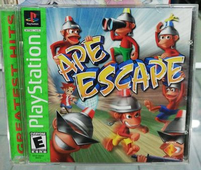 SH1 Ape Escape Playstation 1 Original Usado Completo