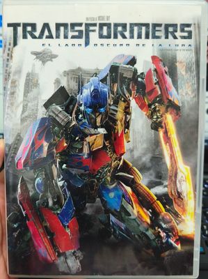 SH1 Transformers El Lado Oscuro de la Luna DVD Usado Completo Español Ingles Frances