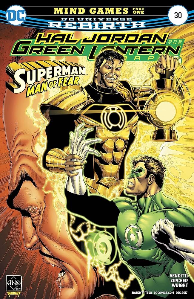 SH1 Hal Jordan Green Lanter Corps Comic Issue 30 Rebirth