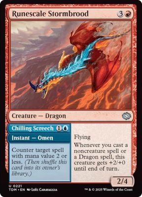 SH4 Runescale Stormbrood - Tarkir: Dragonstorm (TDM)