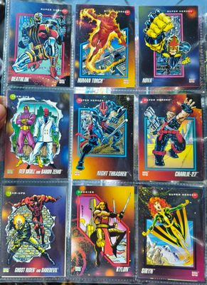 SH1 Set de Cartas Comics F6