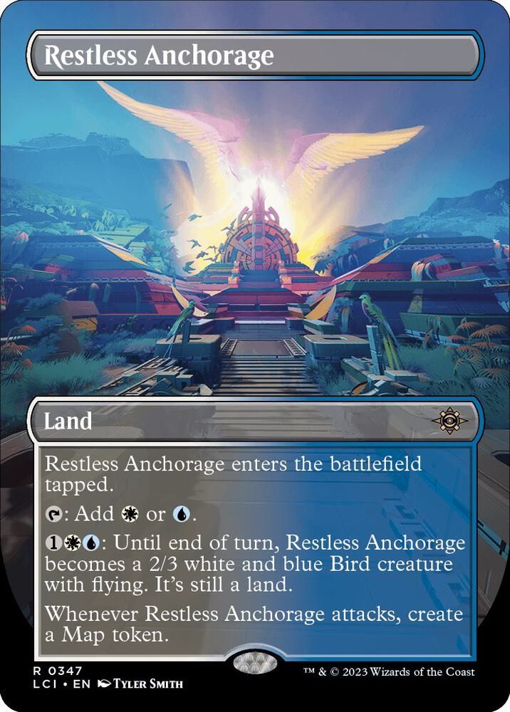 SH4 Restless Anchorage (Borderless) - The Lost Caverns of Ixalan (LCI)