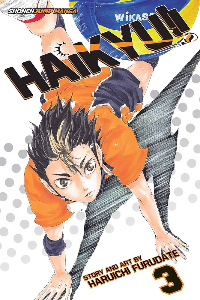 SH1 Haikyuu Manga Volumen 3 Ingles