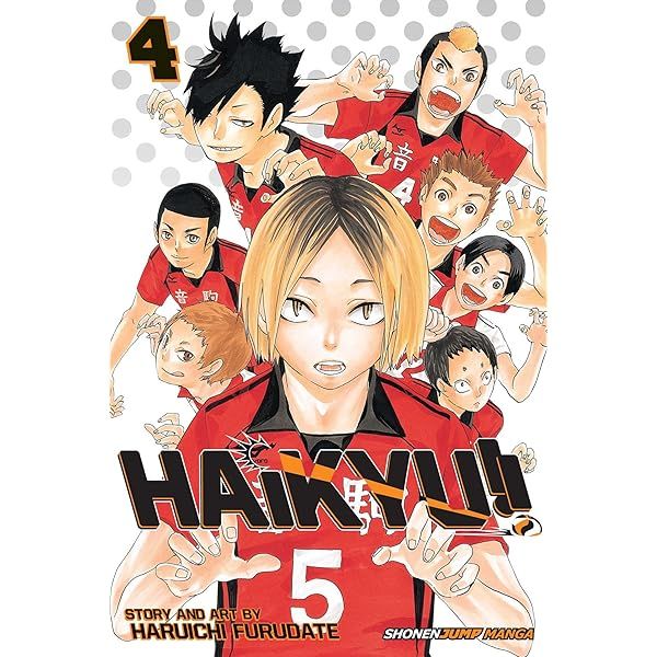 SH1 Haikyuu Manga Volumen 4 Ingles
