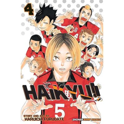 SH1 Haikyuu Manga Volumen 4 Ingles