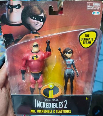 SH1 Los Increibles Figuras Elastigirl Nuevo Jakks