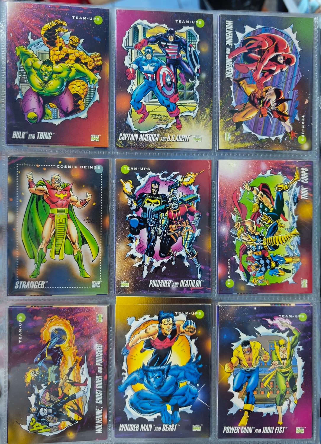 SH1 Set de Cartas Comics F9