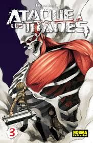 SH1 Ataque de los Titanes Manga Volumen 3 Espanol Norma