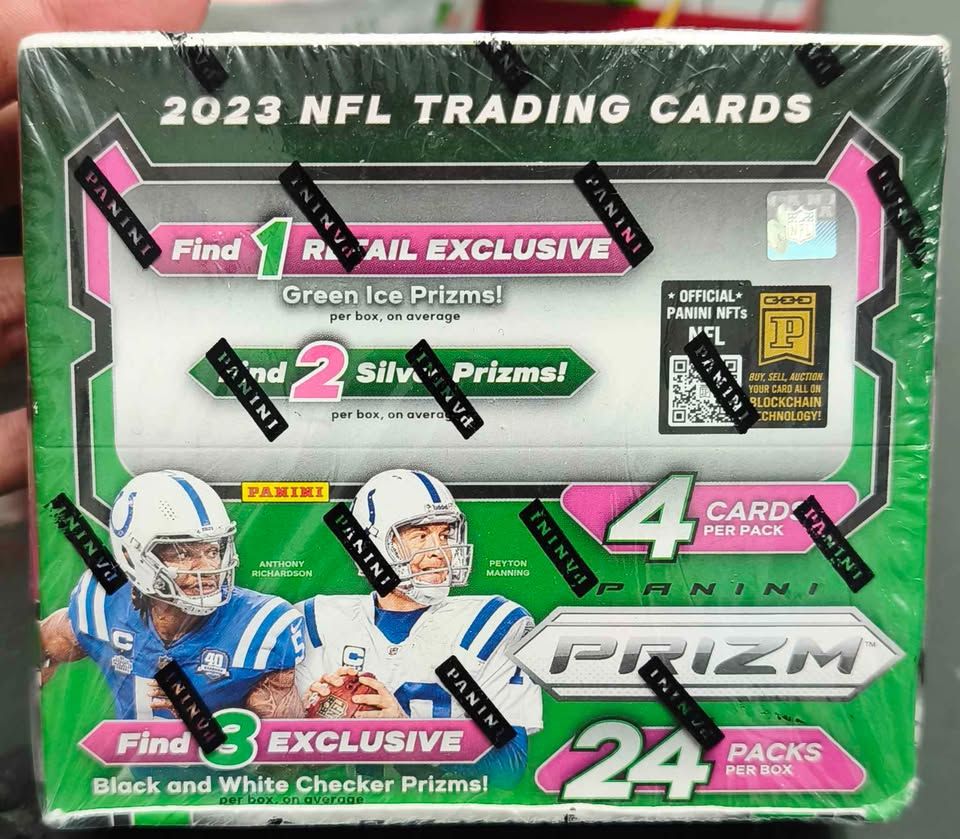 SJ2 2023 NFL Trading Cards Booster Box Nuevo Sellado