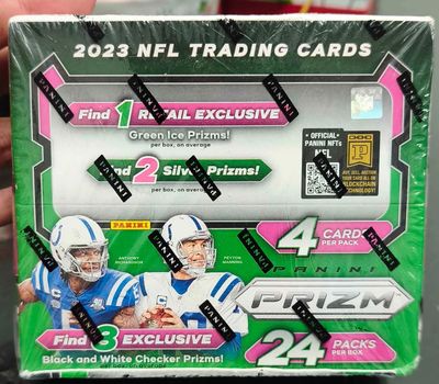 SH1 2023 NFL Trading Cards Booster Box Nuevo Sellado