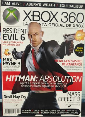 SH1 Xbox 360 Revista Hitman Absolution