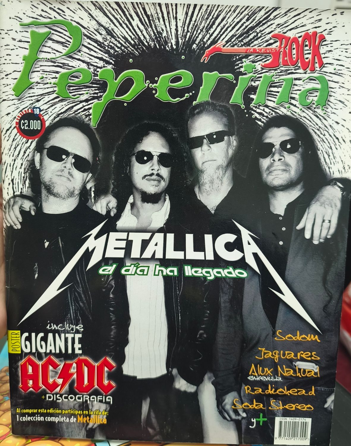 SH1 Peperina Rock Revista Sin Póster