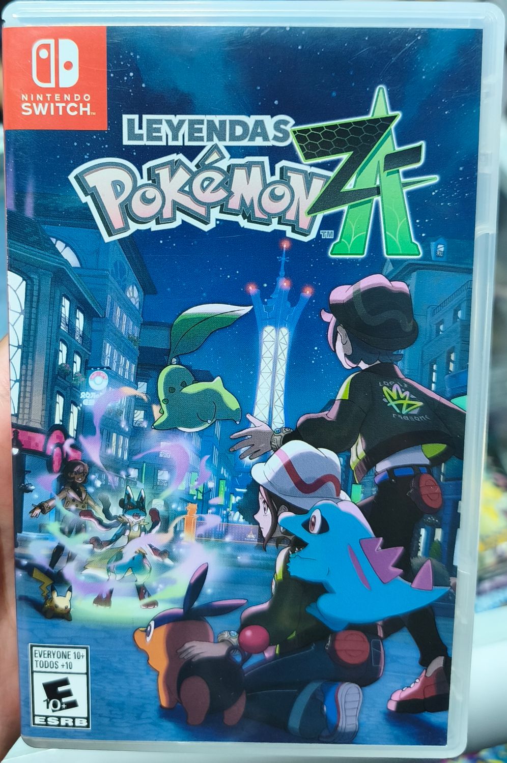 SJ1 Pokemon Leyenda Z A Nintendo Switch Usado Completo