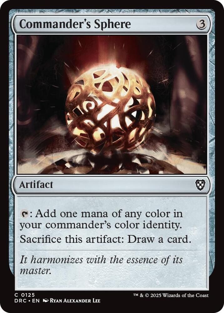 SH4 Commander's Sphere - Commander: Aetherdrift (DRC)