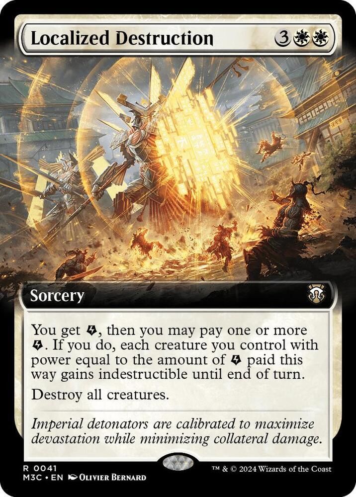 SH4 Localized Destruction (Extended Art) - Commander: Modern Horizons 3 (M3C)