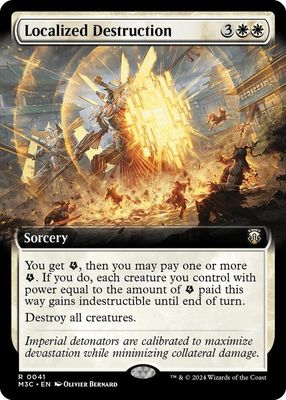 SH4 Localized Destruction (Extended Art) - Commander: Modern Horizons 3 (M3C)