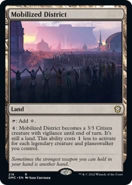 SH4 Mobilized District - Commander: Dominaria United (DMC)