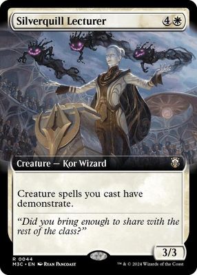 SH4 Silverquill Lecturer (Extended Art) - Commander: Modern Horizons 3 (M3C)