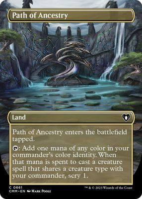 SH4 Path of Ancestry (Borderless) - Commander Masters (CMM)