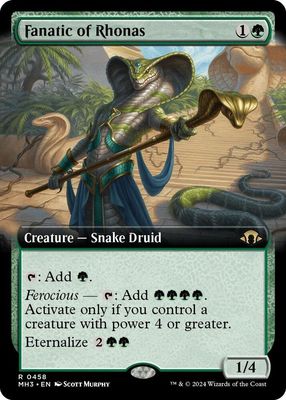 SH4 Fanatic of Rhonas (Extended Art) - Modern Horizons 3 (MH3)
