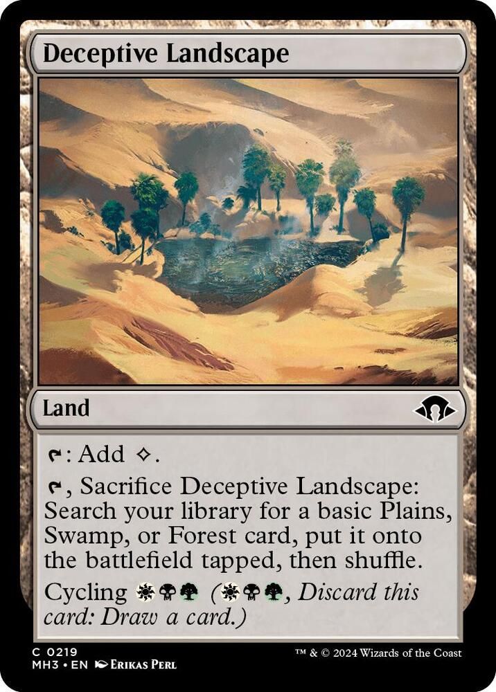 SH1 Deceptive Landscape - Modern Horizons 3 (MH3) Foil