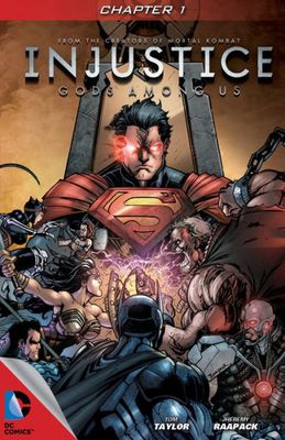 SH1 Injustice Gods Among Us Comic Issue 1 DC Ingles