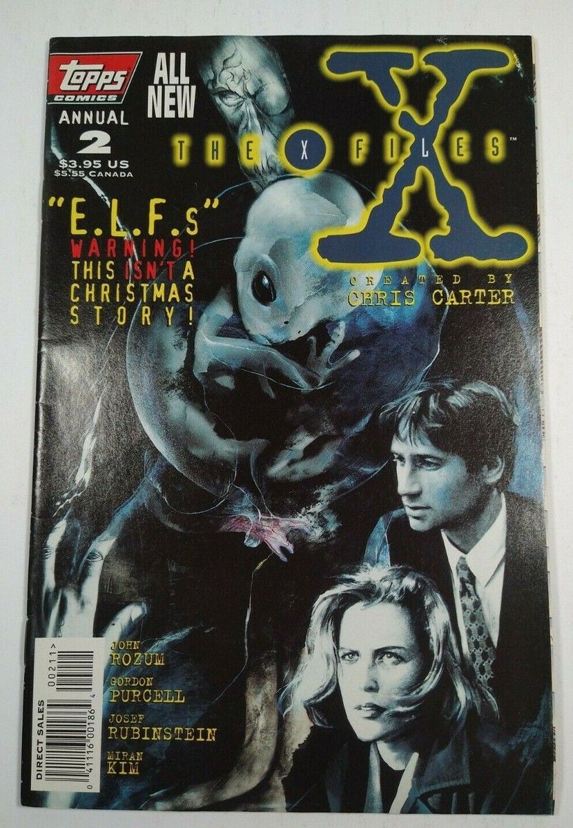 SH1 The X Files Comic Issue 2 Annual Topps Ingles