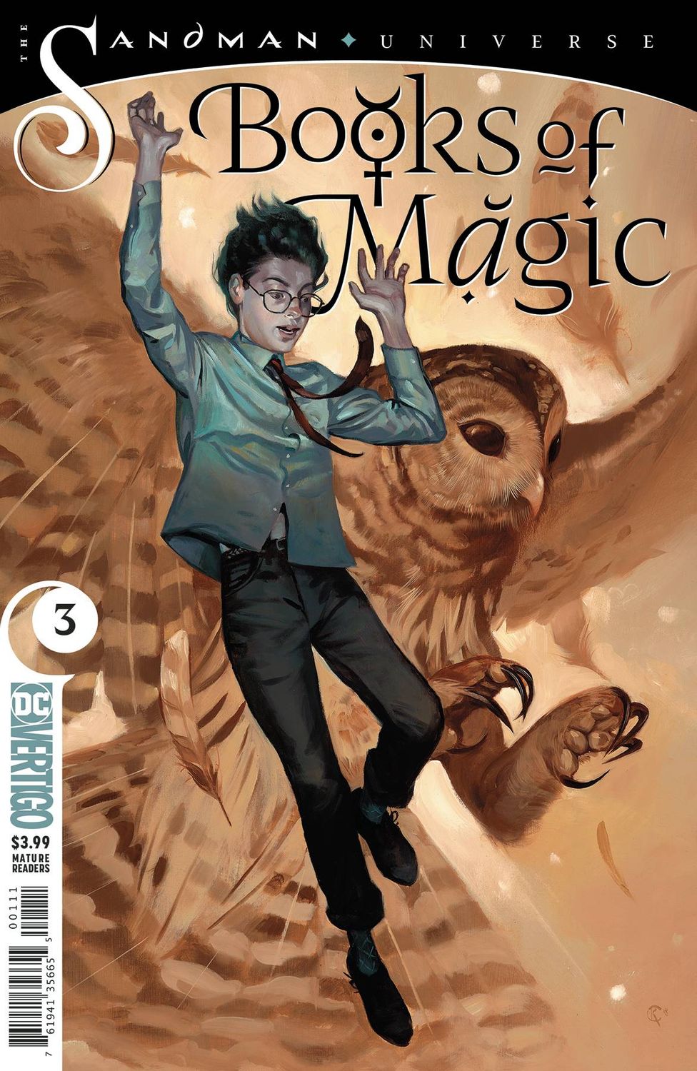SH1 Books of Magic Comic Issue 3 DC Vertigo Ingles Sandman