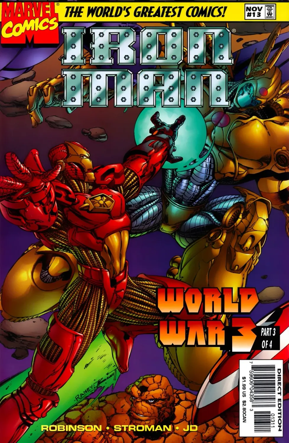 SH1 Iron Man Comic Issue 13 Marvel Ingles