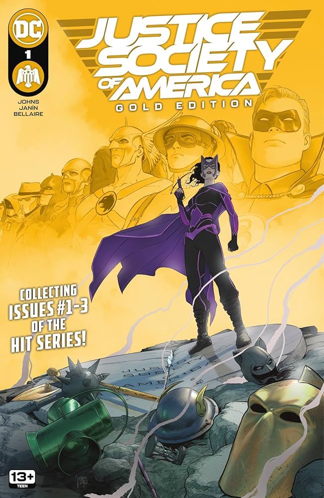 SH1 Justice Society of America Comic Issue 1 DC Ingles