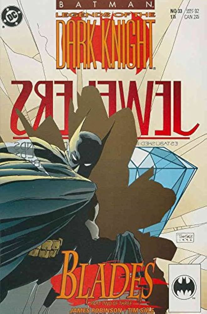 SH1 Batman Legends of the Dark Knight Comic Issue 33 DC Ingles