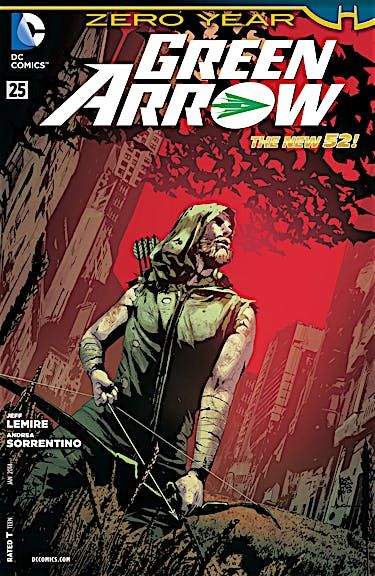 SH1 Zero Year Green Arrow Comic Issue 25 DC Ingles