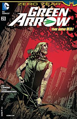 SH1 Zero Year Green Arrow Comic Issue 25 DC Ingles