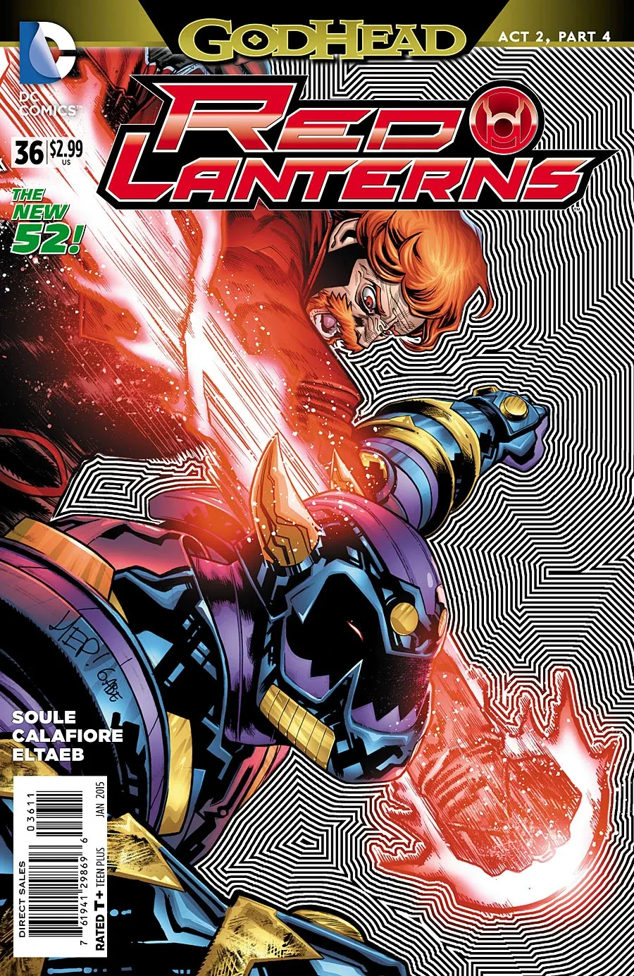 SH1 Red Lanterns Comic Issue 36 DC Ingles