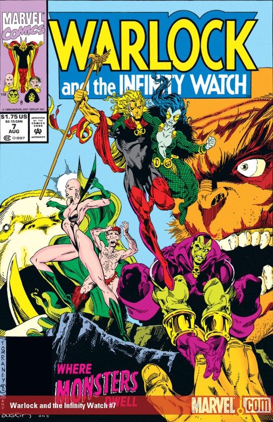 SH1 Warlock and the Infinity Watch Comic Issue 7 Marvel Ingles