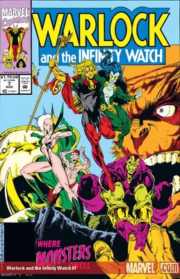 SH1 Warlock and the Infinity Watch Comic Issue 7 Marvel Ingles