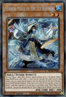 SJF Mirror Mage of the Ice Barrier - Battles of Legend: Terminal Revenge (BLTR)