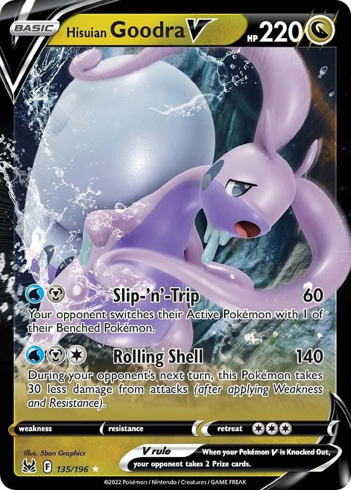 SJF Hisuian Goodra V - SWSH11: Lost Origin (SWSH11)