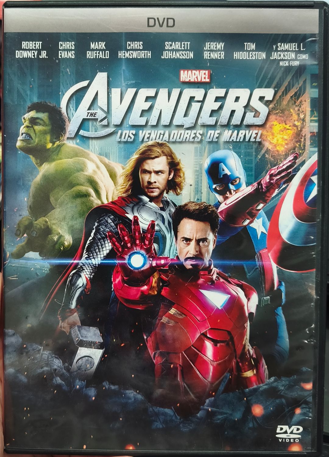 SH1 The Avengers DVD Usado Completo Español