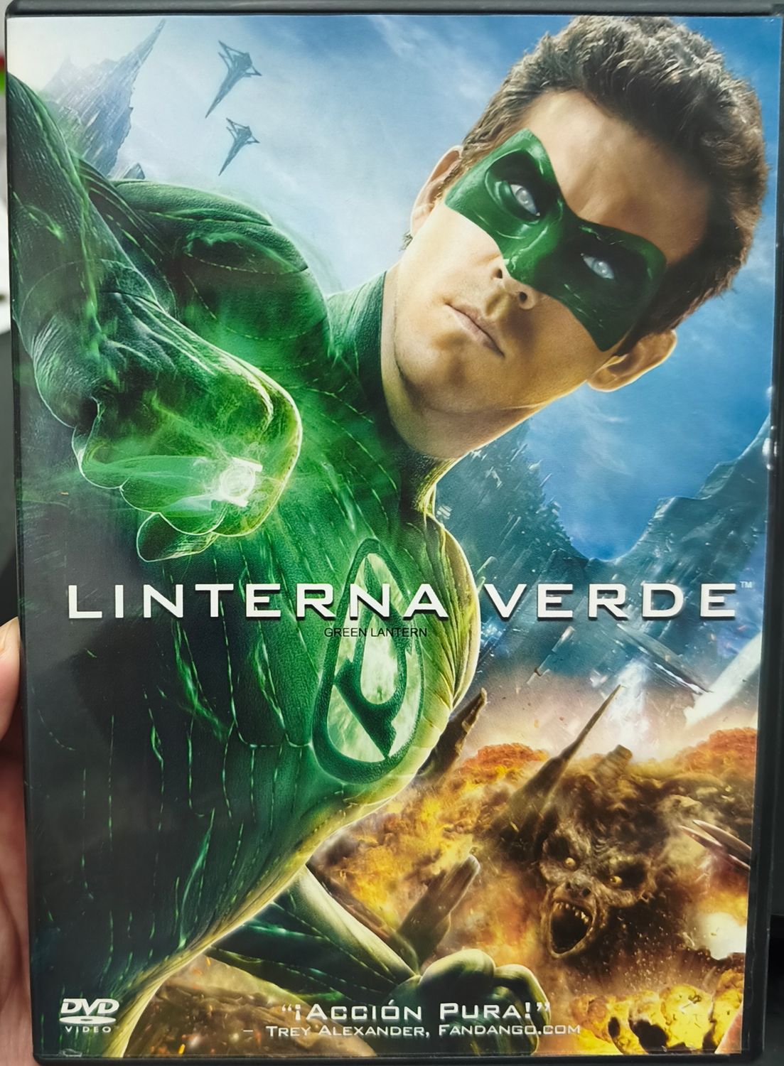 SH1 Linterna Verde DVD Original Usado Completo