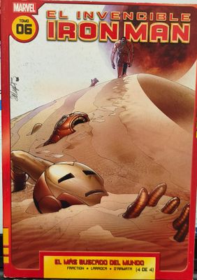 SH1 El Invencible Iron Man Comic Libro Español