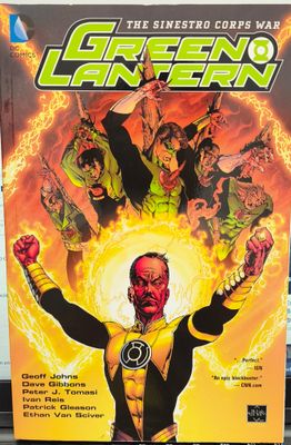 SH1 Green Lantern The Siniestro Corps War DC Ingles Libro Comic