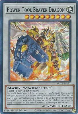 SJF Power Tool Braver Dragon - Power of the Elements (POTE) Super Rare