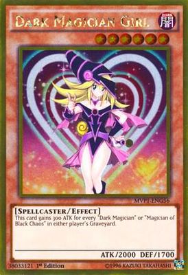 SJF Dark Magician Girl - The Dark Side of Dimensions Movie Pack: Gold Edition (MVP1-ENG)