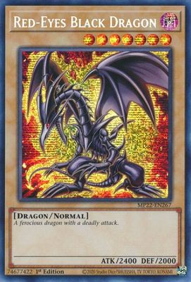 SJF Red-Eyes Black Dragon - 2022 Tin of the Pharaoh's Gods (MP22) Secret Rare
