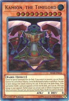 SJF Kamion, the Timelord - Battles of Legend: Light's Revenge (BLLR) Ultra Rare