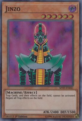 SJF Jinzo - Mystic Fighters (MYFI) Super Rare
