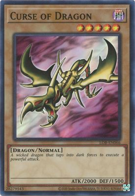 SJF Curse of Dragon - Legend of Blue Eyes White Dragon (25th Anniversary Edition) (LOB-EN) Super Rare