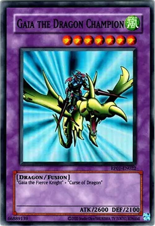 SJF Gaia the Dragon Champion - Retro Pack (2020 Date Reprint) (RP01) Super Rare